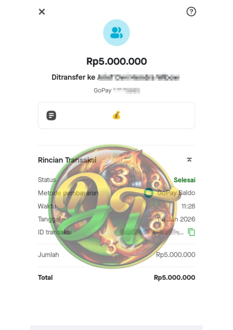 Bukti Pembayaran JP Darutoto 8